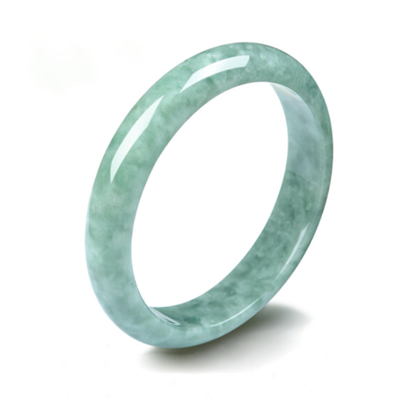 Wear FengShui Natural Jade Prosperity Bangle Bracelet