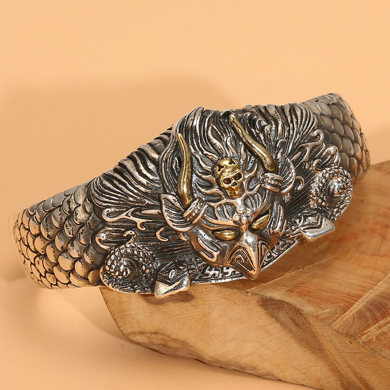 Wear FengShui Tibetan Garuda Bird Wisdom Protection Bracelet Bangle