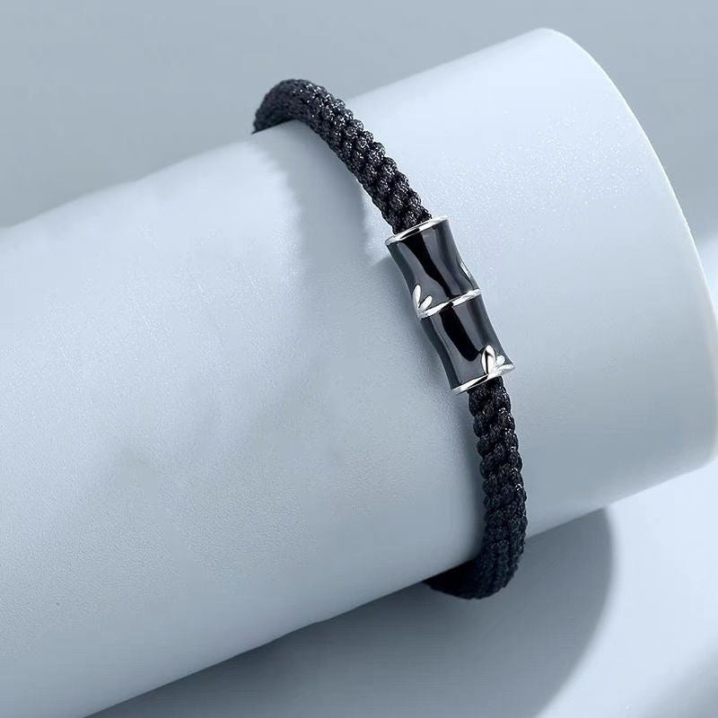 Wear FengShui Bamboo Pattern Healing Couple Rope Bracelet