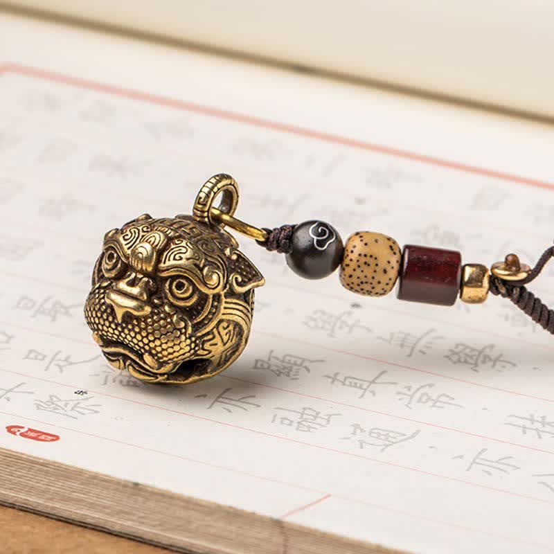 Wear FengShui PiXiu Wealth Copper Key Chain