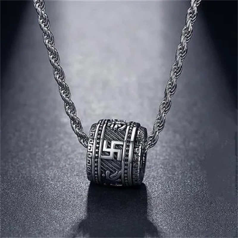 Wear FengShui Tibet Om Mani Padme Hum Protection Necklace Pendant