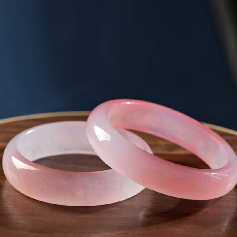 Wear FengShui Pink Crystal Love Warmth Bracelet Bangle