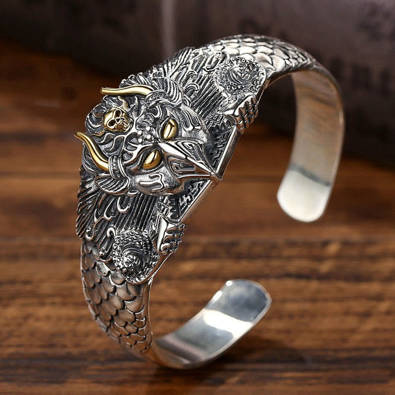 Wear FengShui Tibetan Garuda Bird Wisdom Protection Bracelet Bangle