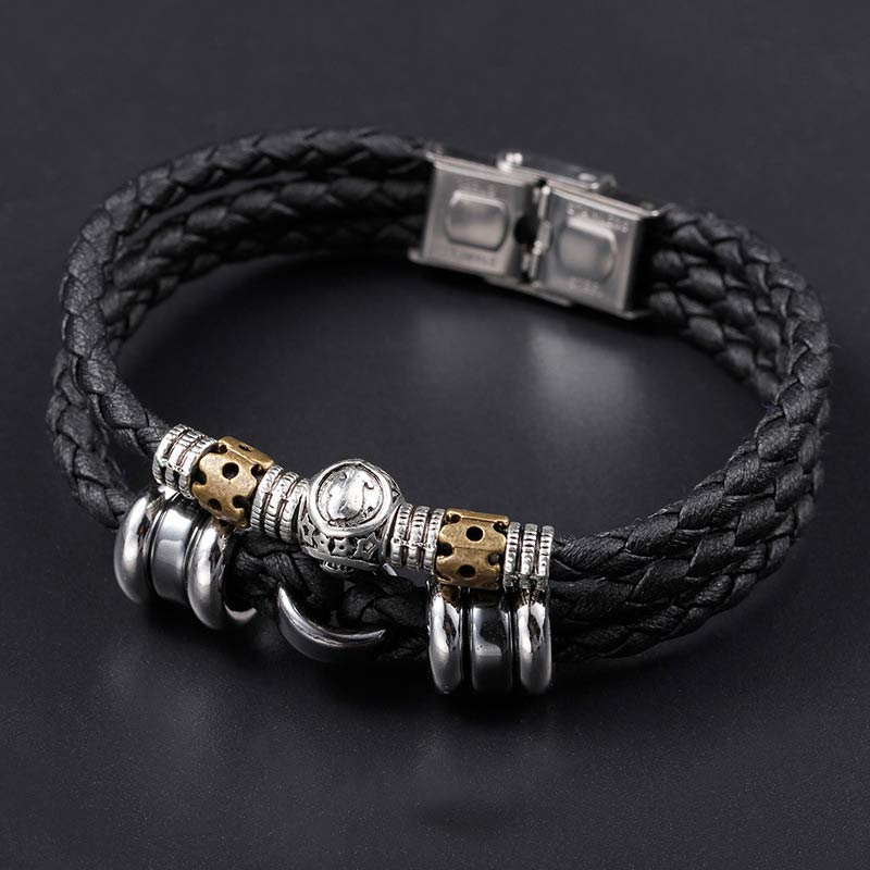 Wear FengShui 12 Constellations of the Zodiac Hematite Protection Bracelet