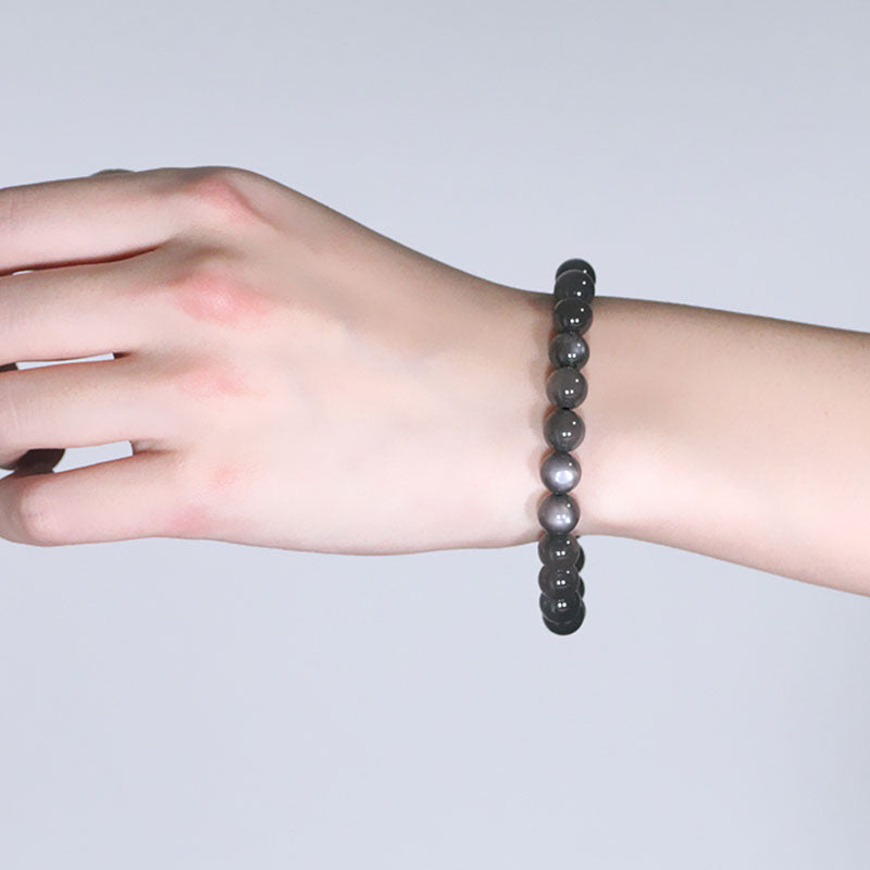 Wear FengShui Natural Moonstone Positive Love Beads Bracelet
