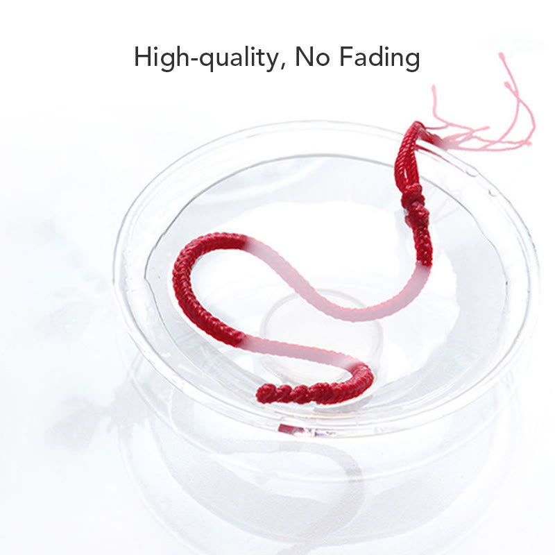 Wear FengShui Handmade Five Color Thread Luck Couple Child Adult Bracelet
