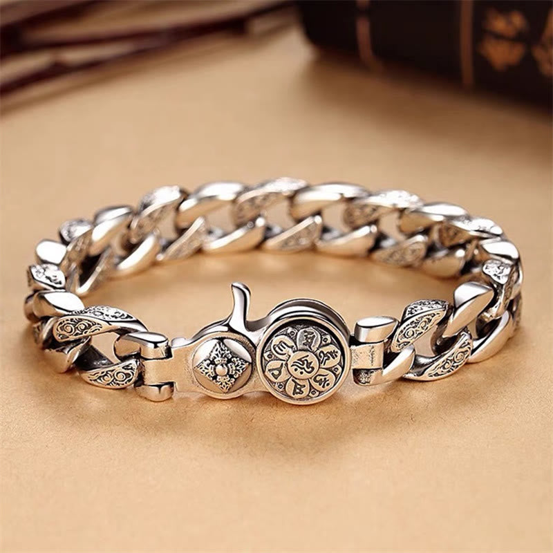 Wear FengShui Tibet Om Mani Padme Hum Double Dorje Vajra Creativity Bracelet