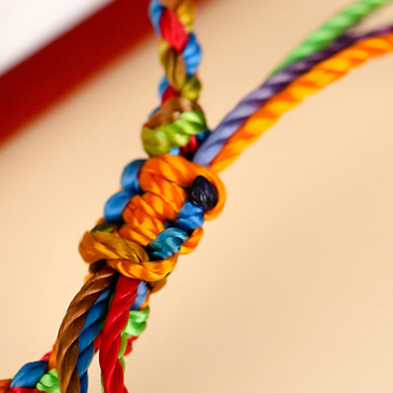 Wear FengShui "May all your wishes come true" Lucky Multicolored Bracelet