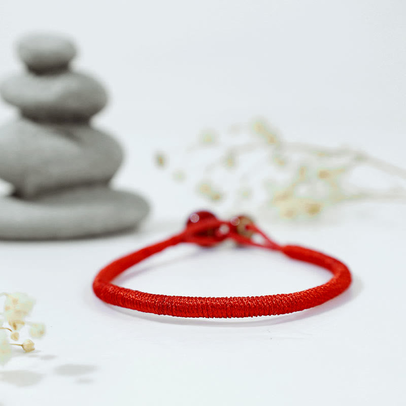 Wear FengShui FengShui Lucky Red String Ceramic Bracelet