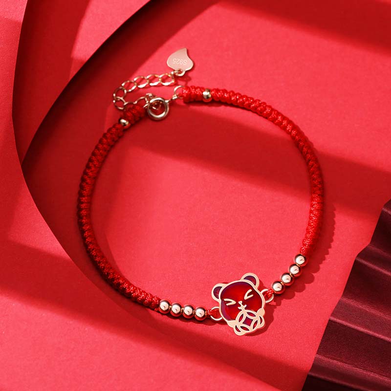 Wear FengShui 12 Chinese Zodiac Lucky Red String Bracelet