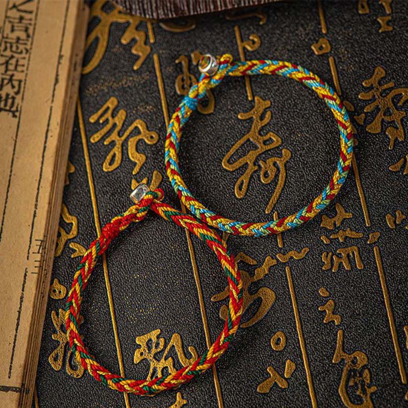 Wear FengShui "May you be good fortune and success" Lucky Multicolored Bracelet