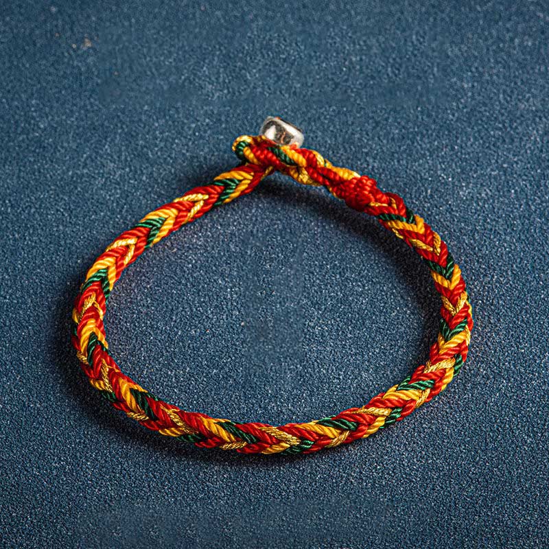 Wear FengShui "May you be safe and sound all year round" Lucky Multicolored Bracelet