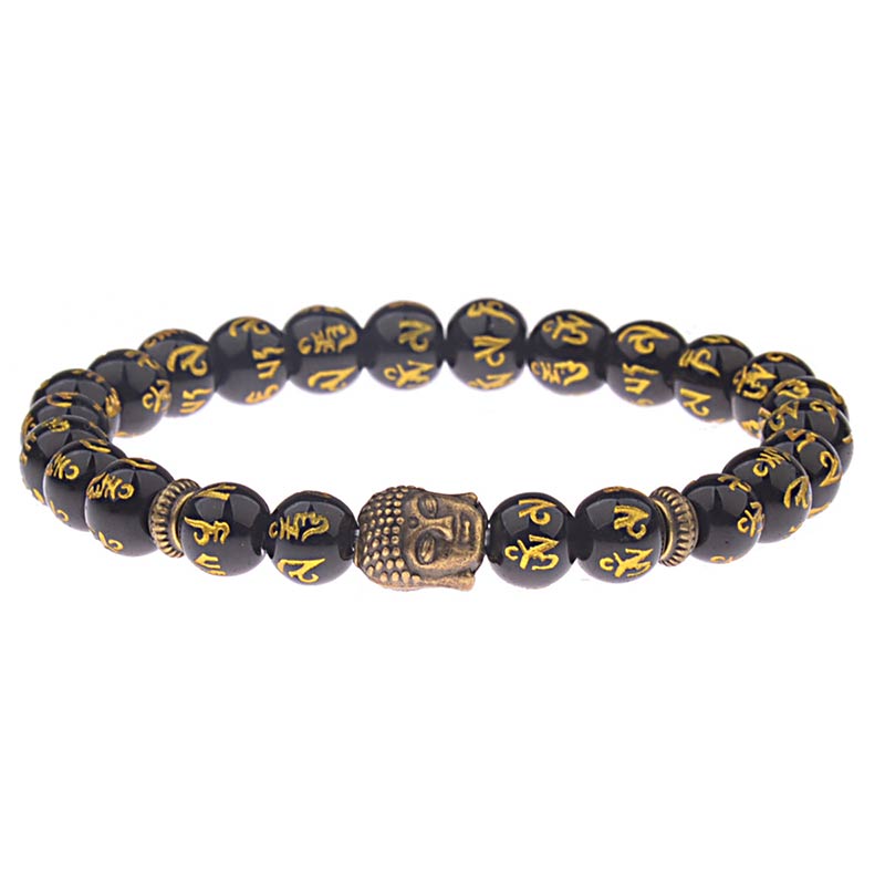 Wear FengShui Tibetan Buddha Mantra Amulet Bracelet