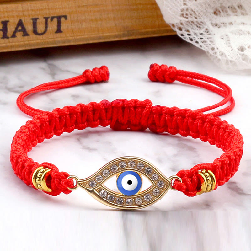 Wear FengShui Evil Eye Keep Away Evil Spirits String Bracelet