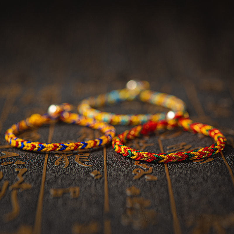 Wear FengShui "May you be good fortune and success" Lucky Multicolored Bracelet