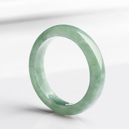 Wear FengShui Natural Jade Prosperity Abundance Ring