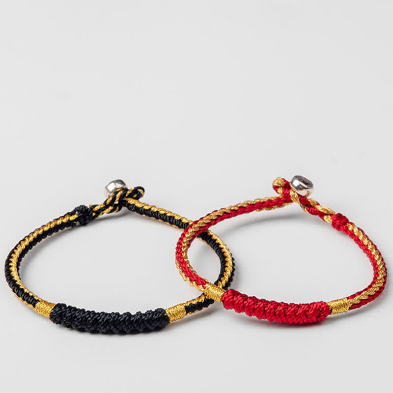 Wear FengShui Tibetan Handmade Braid Luck String Protection Bracelet