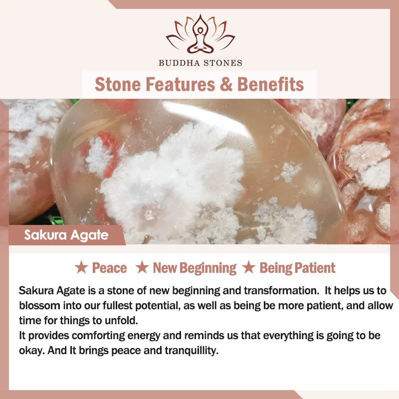 Wear FengShui Natural Stone Quartz Healing Beads Bracelet