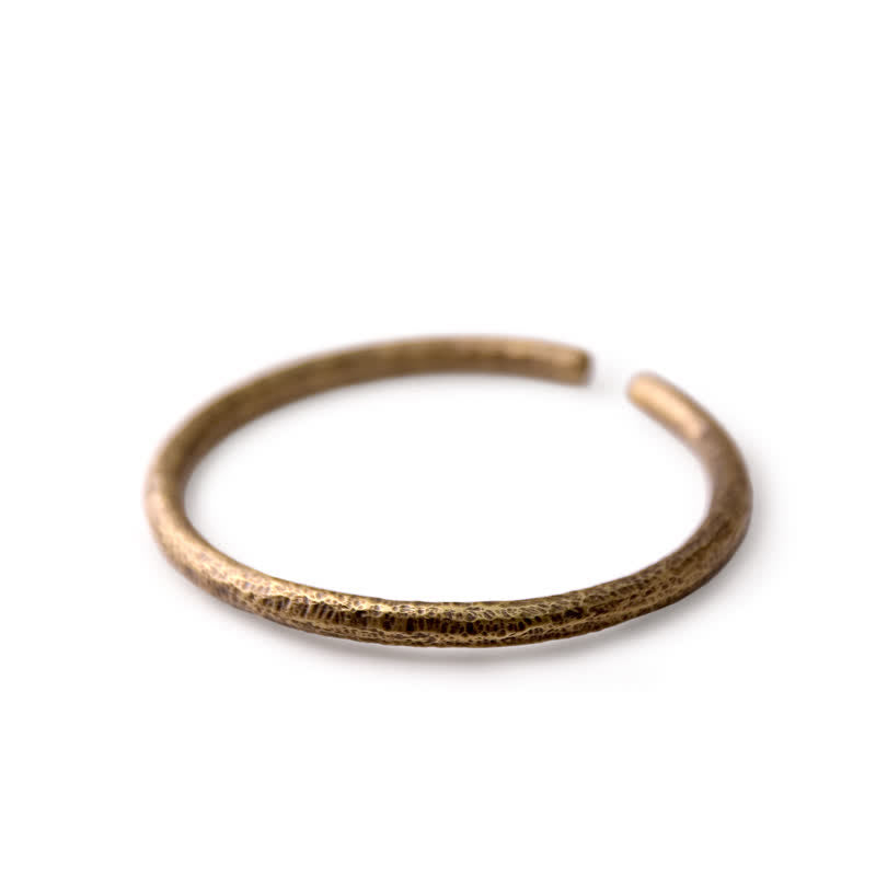 Wear FengShui Rustic Design Copper Balance Adjustable Cuff Bracelet