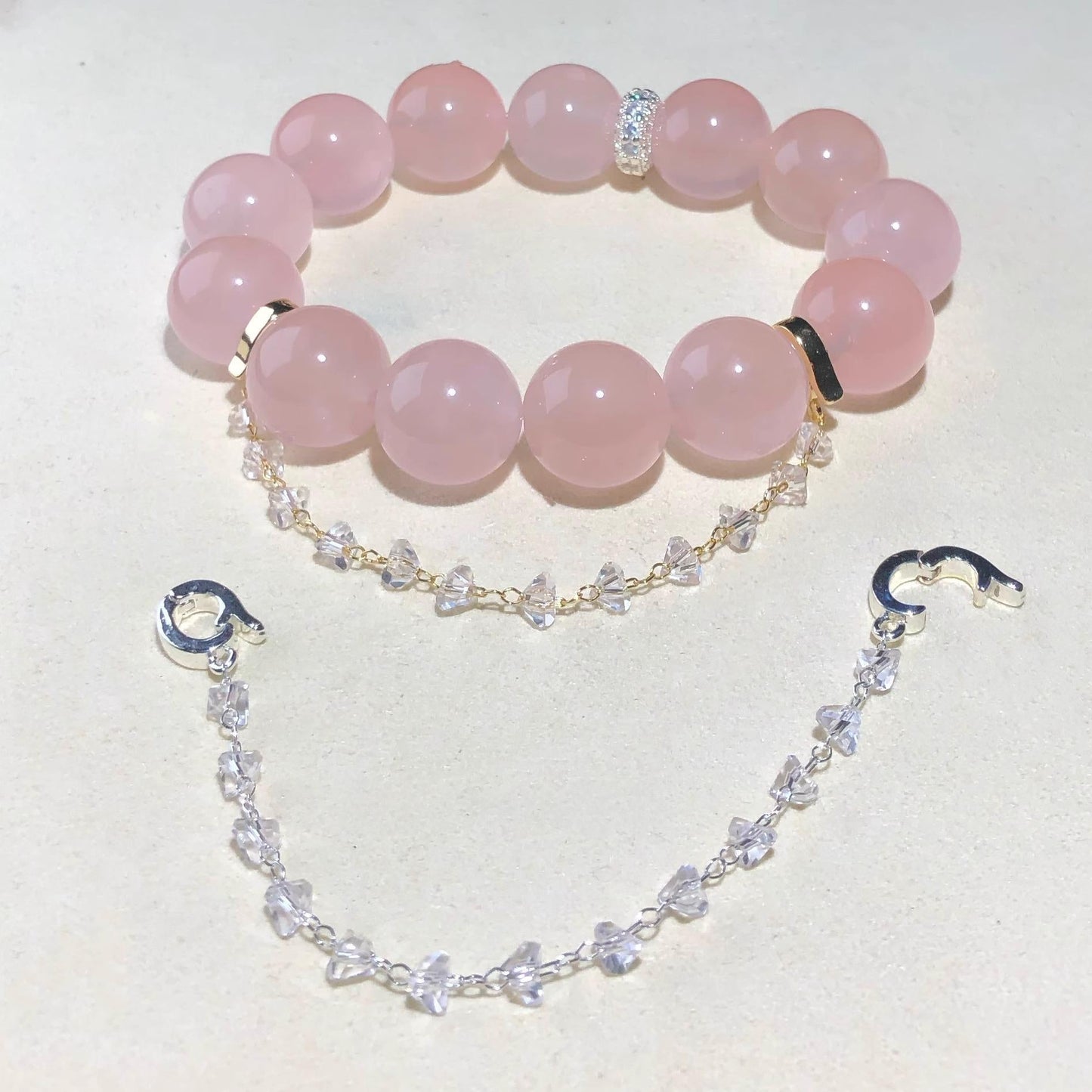 Alloy Open Link Extension Chain for DIY Crystal Jewelry Making