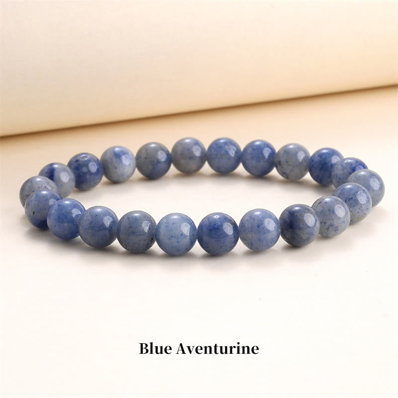 Wear FengShui Natural Stone Quartz Healing Beads Bracelet