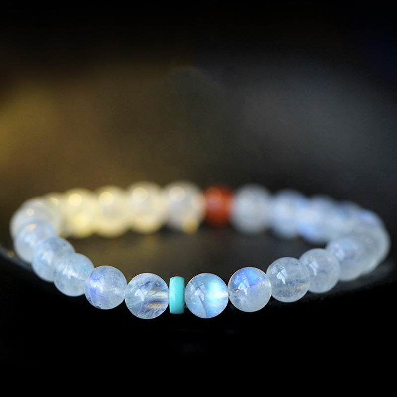 Wear FengShui Moonstone Calm Healing Positive Bracelet