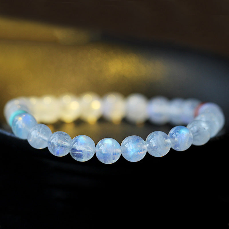 Wear FengShui Moonstone Calm Healing Positive Bracelet