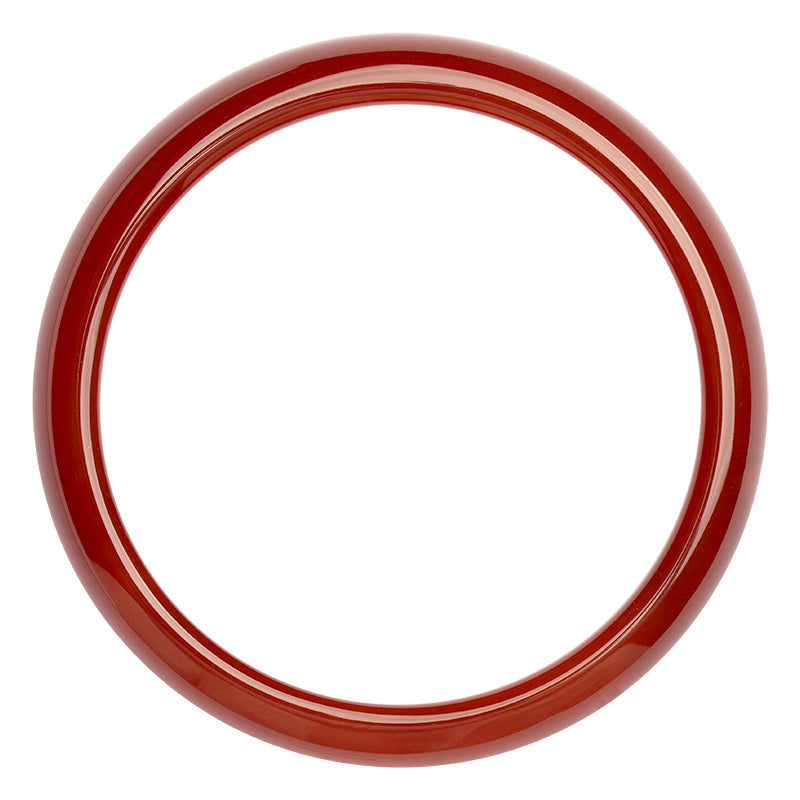 Wear FengShui Natural Red Agate Confidence Bracelet Bangle