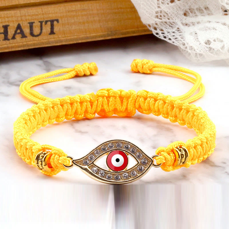 Wear FengShui Evil Eye Keep Away Evil Spirits String Bracelet