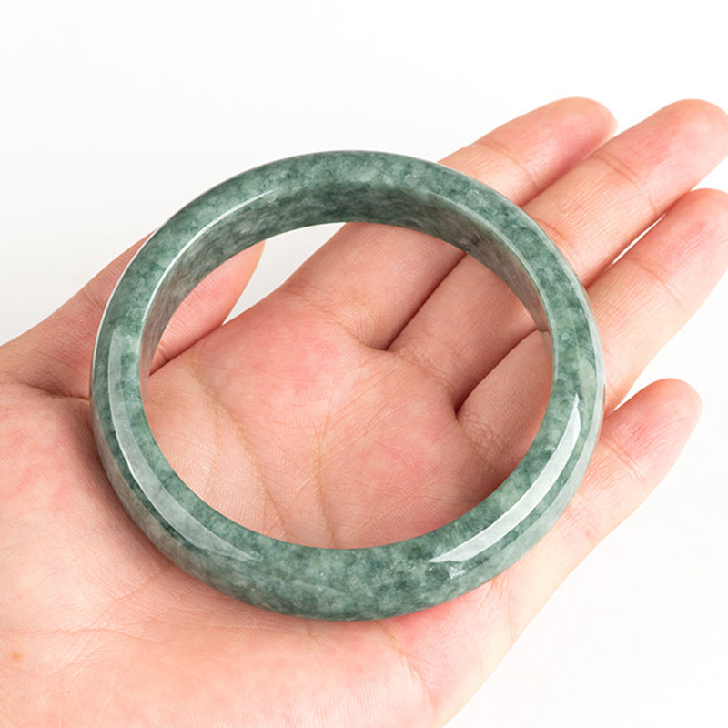 Wear FengShui Natural Jade Luck Wealth Bangle Bracelet