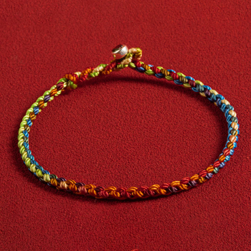 Wear FengShui "May you be blessed with peace and safety in all four seasons" Lucky Multicolored Bracelet