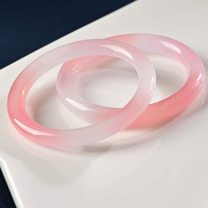 Wear FengShui Pink Crystal Love Warmth Bracelet Bangle