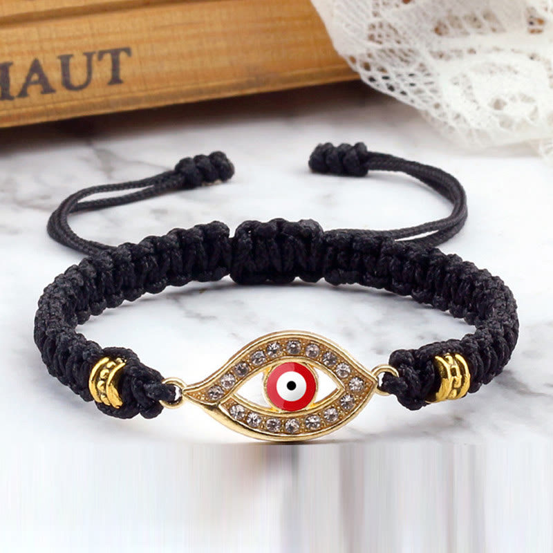 Wear FengShui Evil Eye Keep Away Evil Spirits String Bracelet