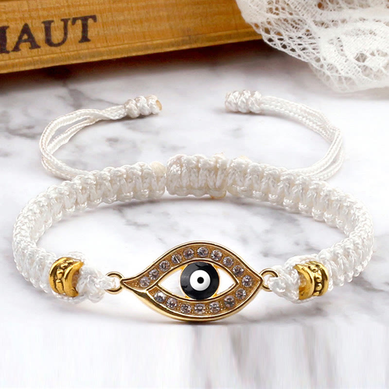 Wear FengShui Evil Eye Keep Away Evil Spirits String Bracelet