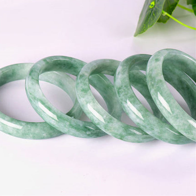 Wear FengShui Natural Jade Prosperity Bangle Bracelet