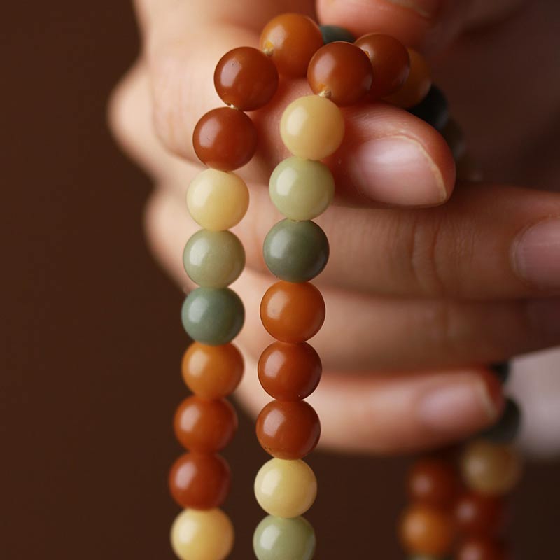 Wear FengShui Bodhi Seed Mala Harmony Wisdom Bracelet