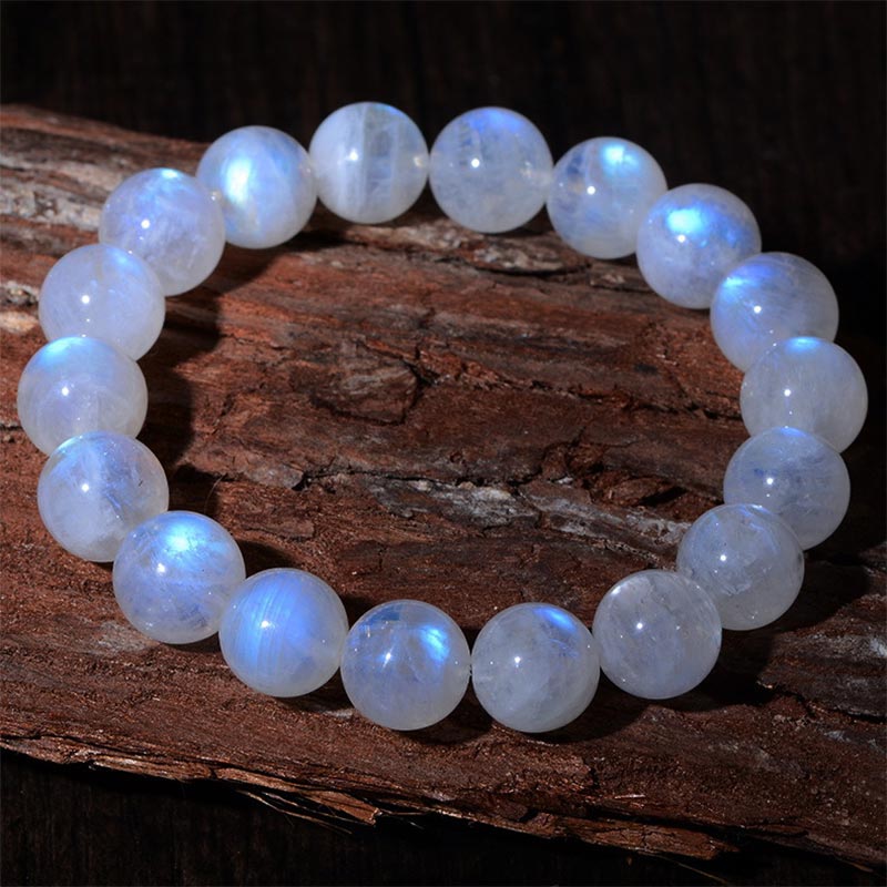 Wear FengShui Natural Moonstone Prosperity Bracelet
