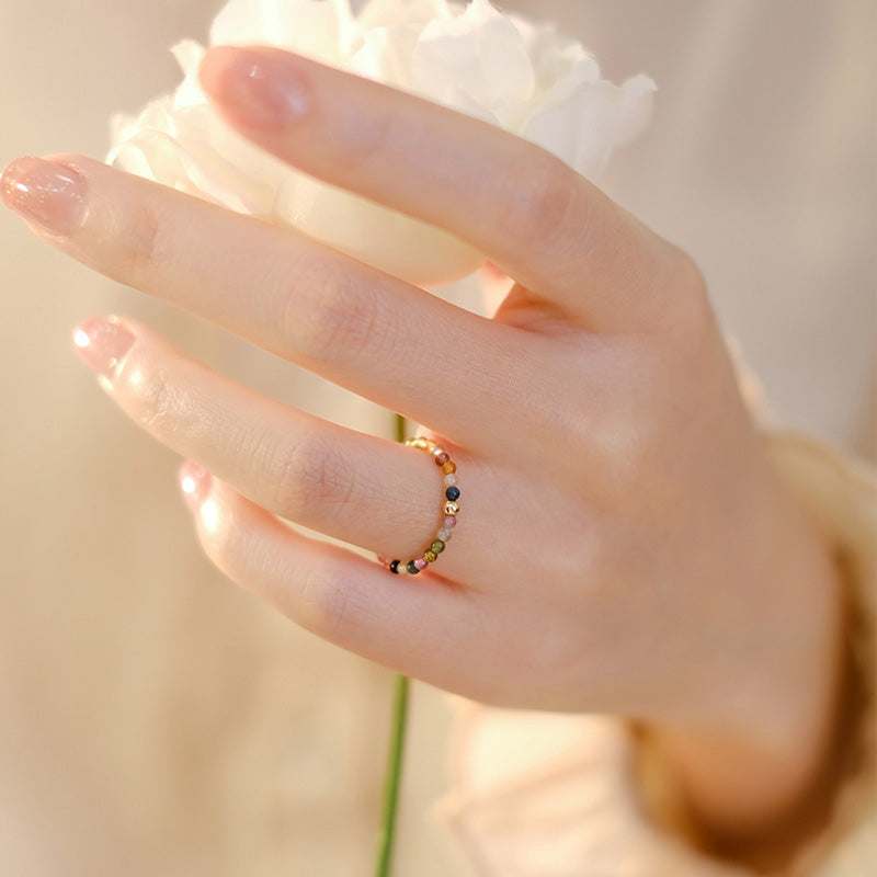 Wear FengShui Natural Tourmaline Positive Love Ring