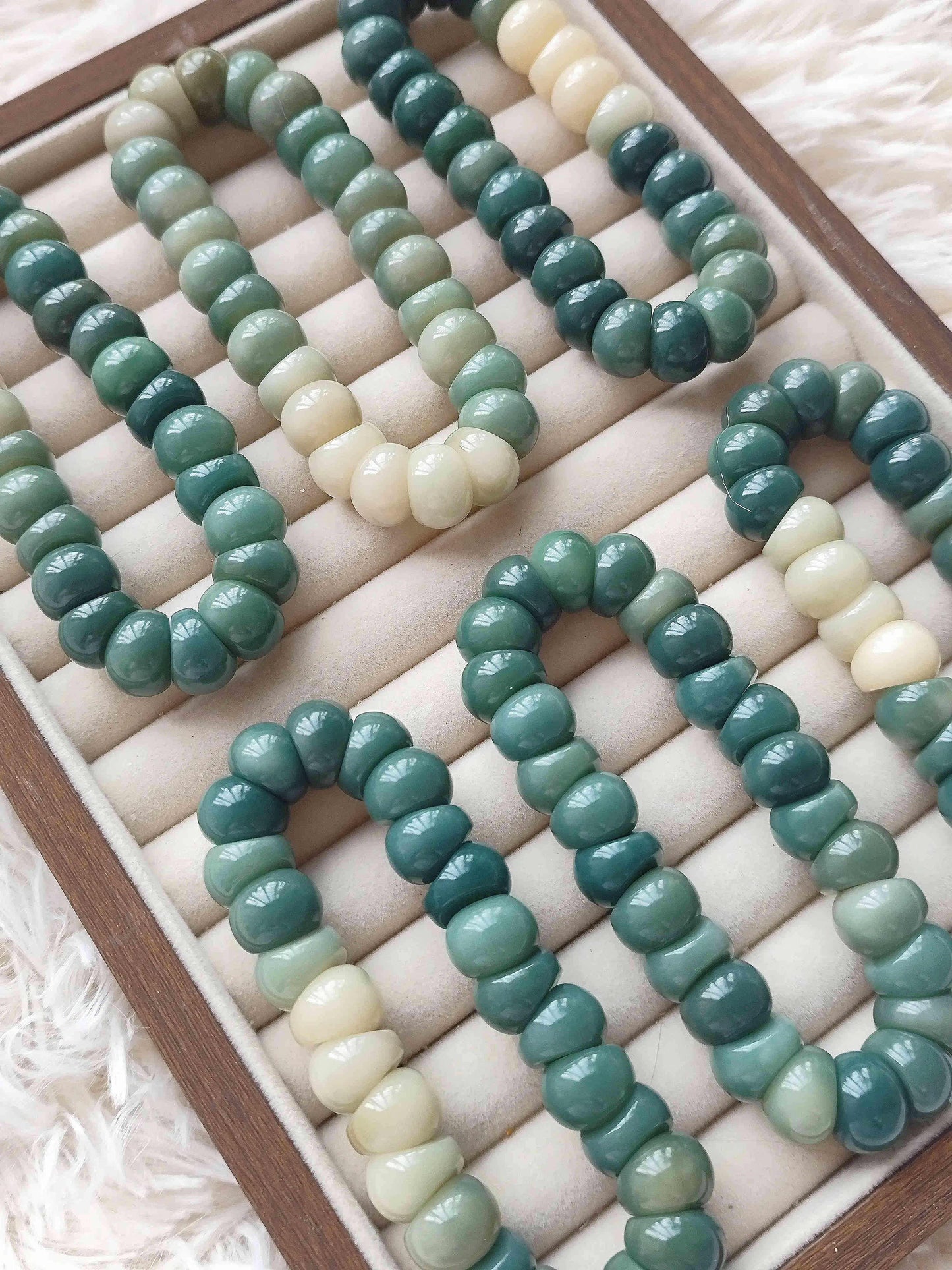 Green Series Garlic Bodhi Bracelet