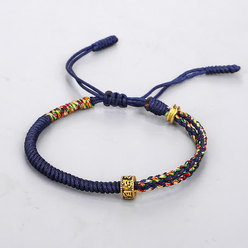Wear FengShui Om Mani Padme Hum Protection Luck String Bracelet