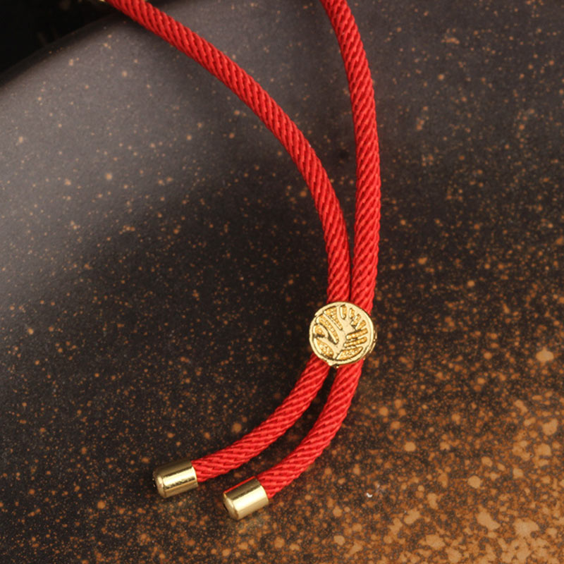 Wear FengShui Colorful Zircon Copper Wealth Luck Rotation Bracelet Necklace Pendant