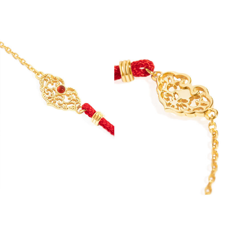 Wear FengShui Lock of Good Wishes Luck Strength Chain Bracelet