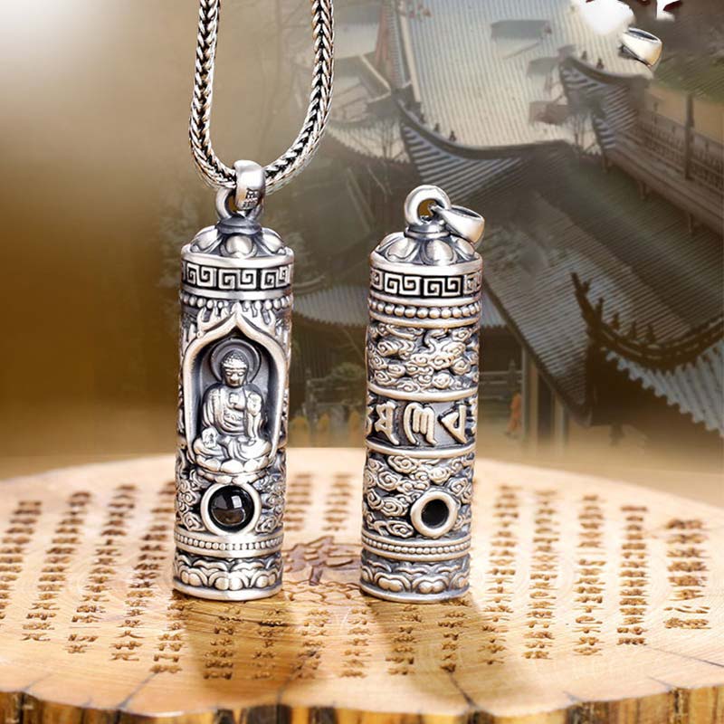 Wear FengShui Chinese Zodiac Natal Buddha Projection Prosperity Necklace Pendant