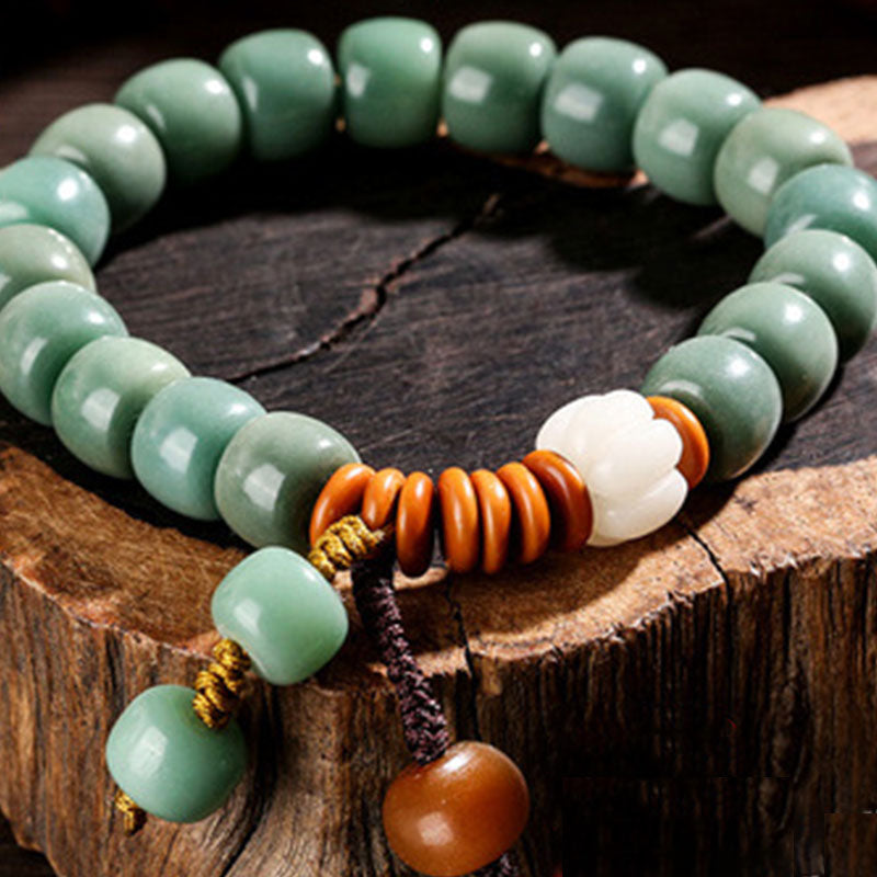 Wear FengShui Cyan Bodhi Seed Success Bracelet