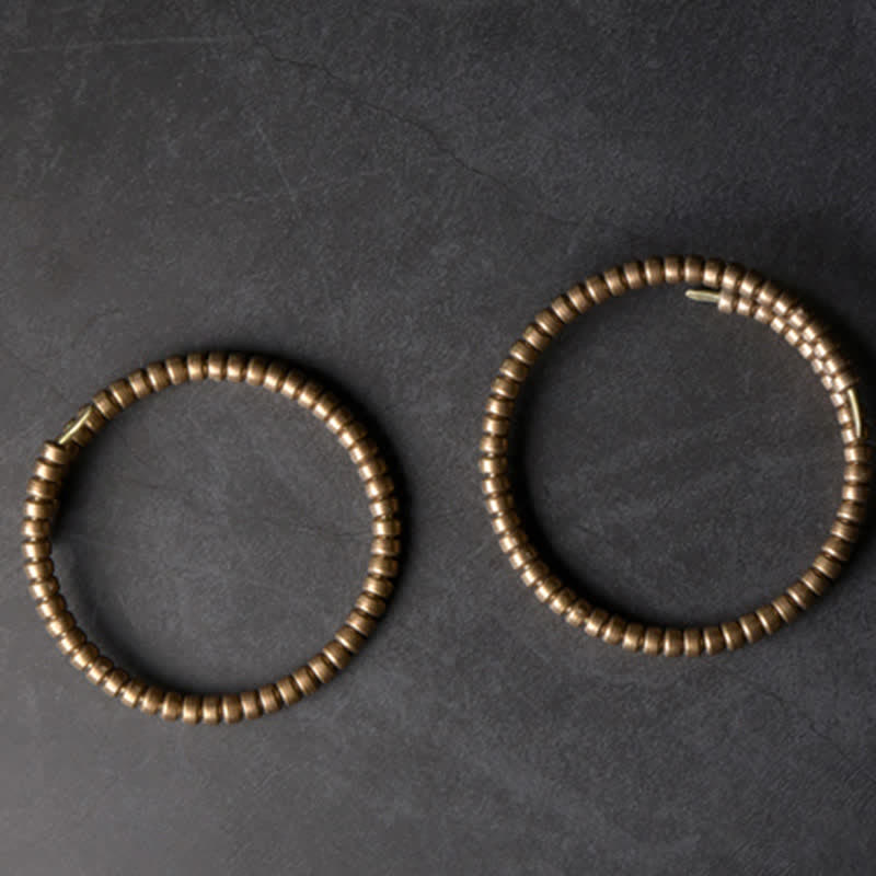 Wear FengShui Vintage Design Copper Balance Adjustable Cuff Bracelet