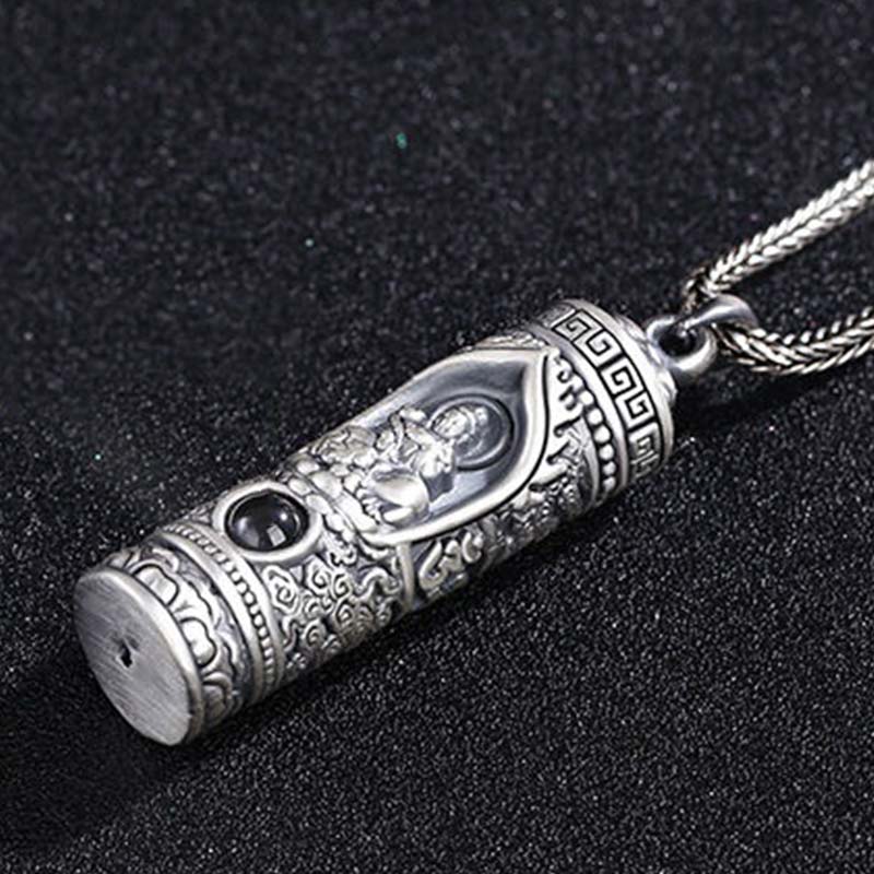 Wear FengShui Chinese Zodiac Natal Buddha Projection Prosperity Necklace Pendant