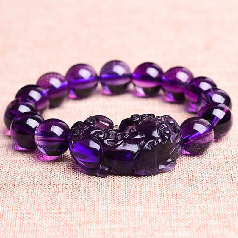 Wear FengShui Feng Shui Amethyst Fortune Wealth Bracelet