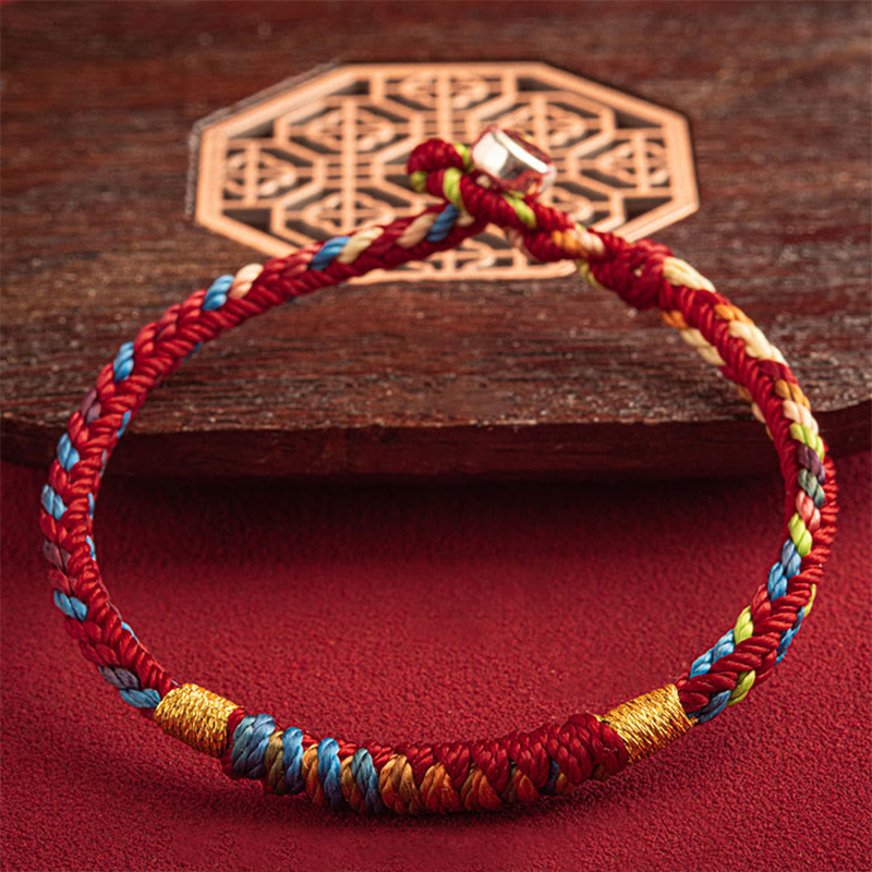 Wear FengShui "May You Be Safe And Lucky In The Year Ahead" Multicolored Bracelet