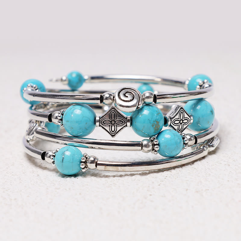 Wear FengShui Tibetan Turquoise Balance Bracelet