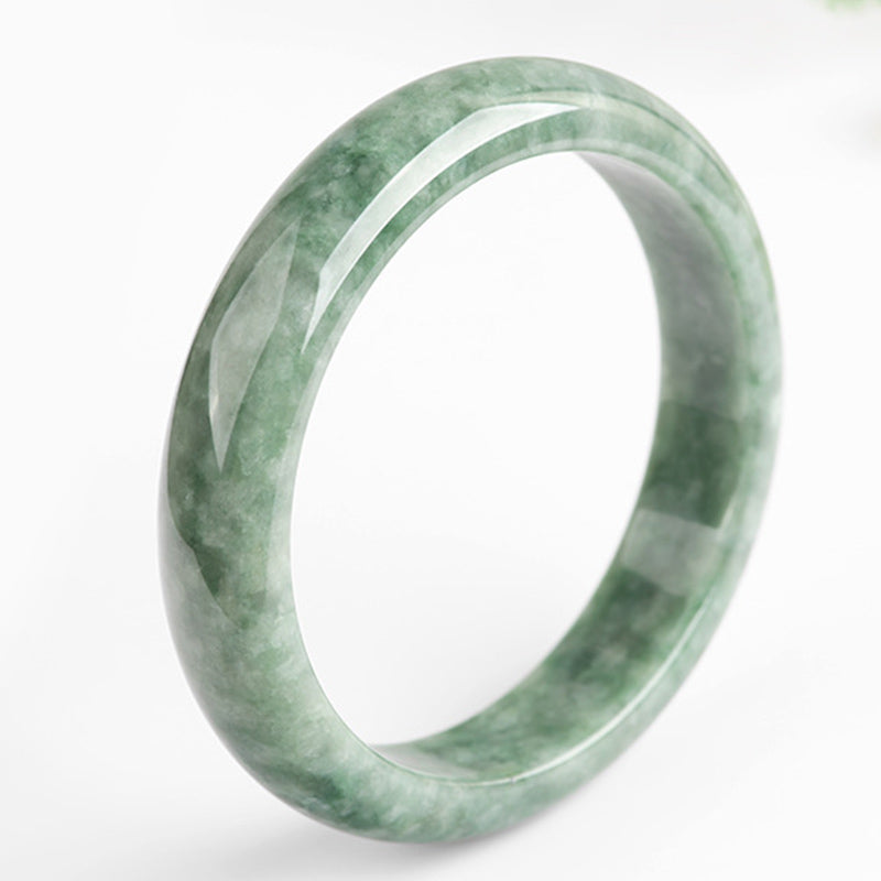 Wear FengShui Natural Jade Luck Wealth Bangle Bracelet